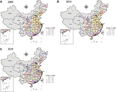 The Spatial-Temporal Evolution Characteristics and Driving Factors of the Green Utilization Efficiency of Urban Land in China